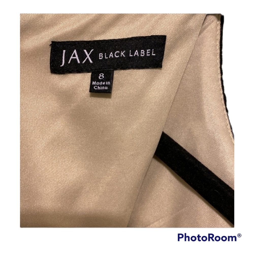 JAX black label Color block Lace Overlay Cocktail dress |8 - Picture 9 of 9